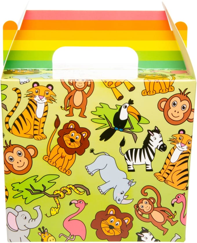 Duckiez Traktatiedoosje Wilde Dieren - 12 stuks