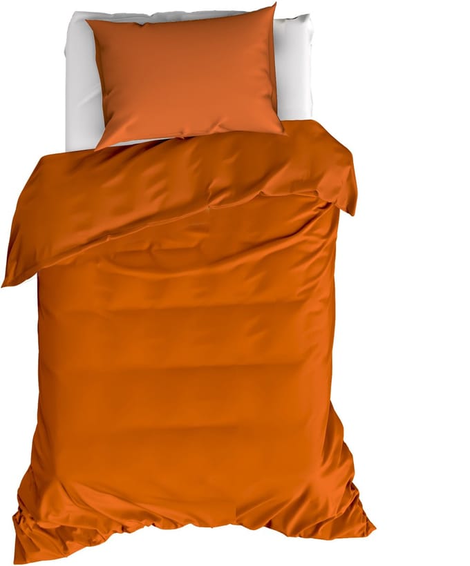 Moodit Dekbedovertrek Basil Bronze - Eenpersoons - 140 x 220 cm - Katoen