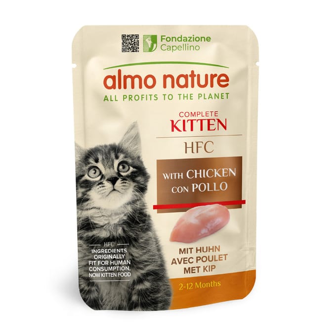Almo Nature HFC Kat Classic Pouch Kitten 55 gr