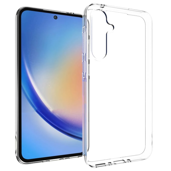 Accezz Hoesje - Geschikt voor Samsung Galaxy A35 - Clear Backcover - Transparant