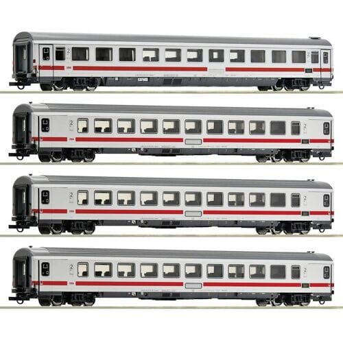 Roco 6200187 H0 4-delige set sneltreinrijtuigen van de ÖBB