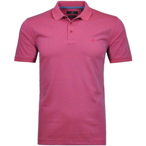 Ragman Uni Polo Light Cotton Mix Light Magenta / male