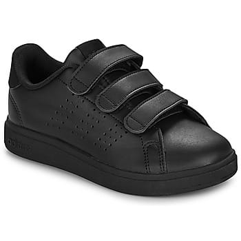 Adidas Advantage Base Peuterschoenen - Zwart - Maat 30.5 - Mesh/Synthetisch
