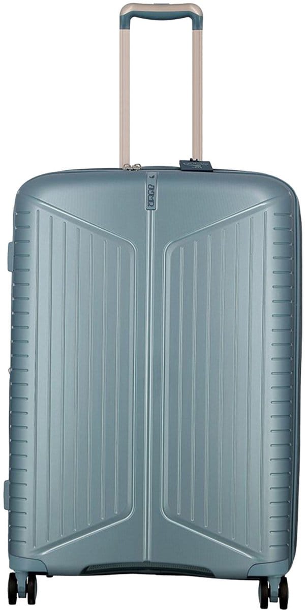 Jump Evae reiskoffer medium 66 cm expandable Light Blue