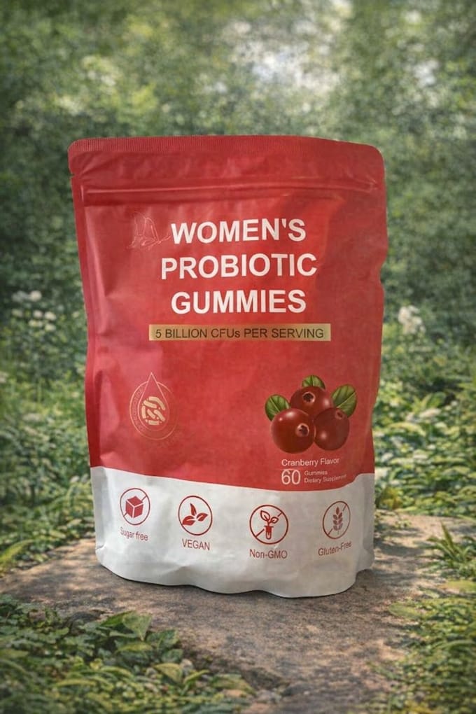 biotics Gummies – 5 Miljard CFU per portie – Cranberry Smaak – 60