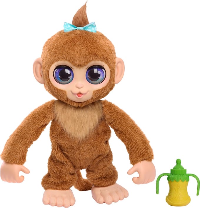 FurReal Friends Peanut het speelse aapje Elektroniche knuffels Interactieve knuffels