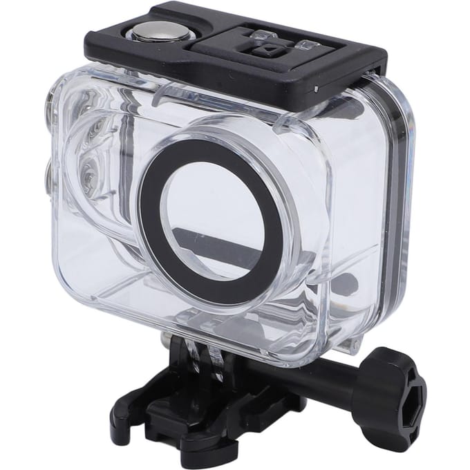Boîtier Étanche de Plongée 196FT pour Go 3 Coque de Boîtier de Plongée Sous-Marine Protectrice avec Support black