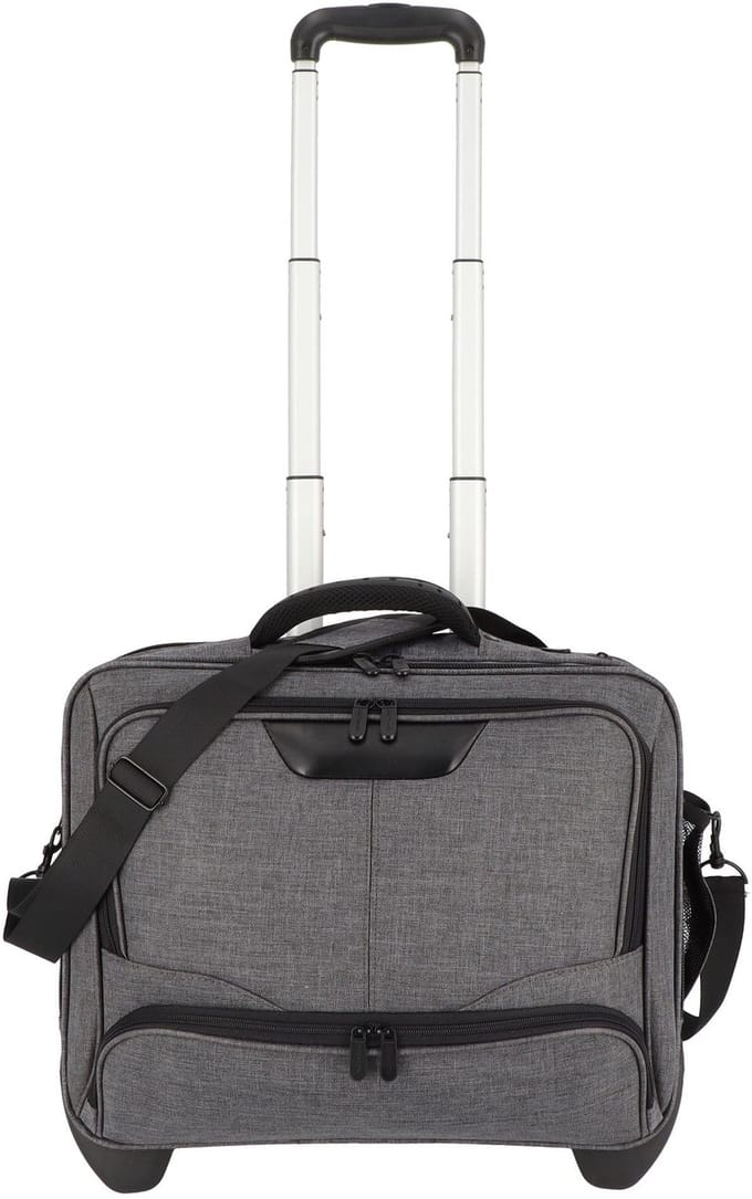 Dermata Business Laptop Trolley Canvas 3456CV Grijs