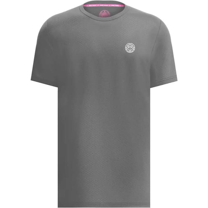 BIDI BADU Crew T-shirt Heren-Grijs