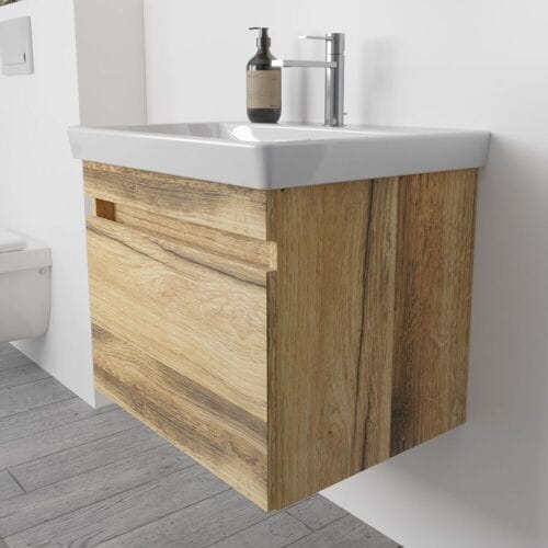 Megabad Profi Collection Vanity unit 1 drawer with soft closing and 1 panel, 56 x 46 x 44,5 cm HMW6046008SEIAV060
