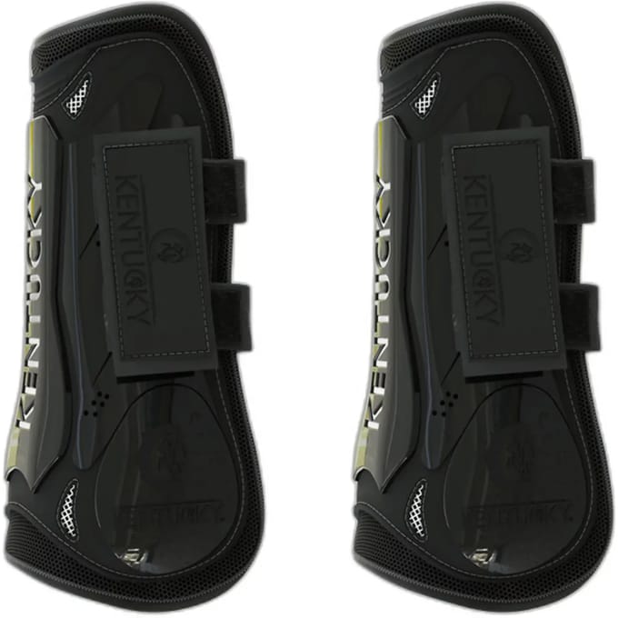 Kentucky Horsewear - Peesbeschermers Velcro zwart M