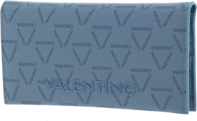 VALENTINO Kaarthoes Jelly Wallet Polvere Lichtblauw