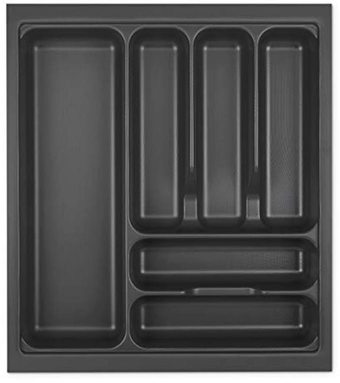 Bestekbak Lavagrijs 500 mm voor Moderne Keukens