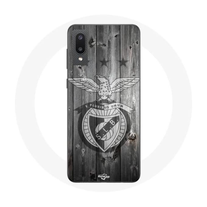 Coque - Maniacase - Samsung Galaxy A02 - Souple - Protection - Motif Benfica noir