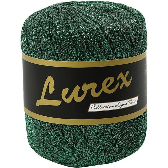 Fil - Creativ - 9992 - Pailleté - 160 meter - 25 gram - 100% polyester groen