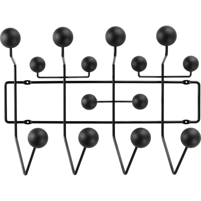 Vitra Hang it All - Essenhout zwart gelakt