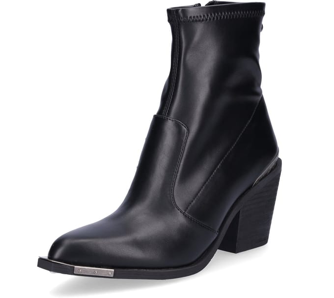 Buffalo dames enkellaars West Boot Lo zwart
