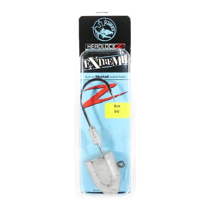 Tackle Tactics TT Headlockz Extreme Tête plombée 6 oz 9/0 1/paquet (3962) white
