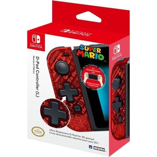 Hori D-Pad Joy-Con Controller Links-Mario (Switch) Gebruikt