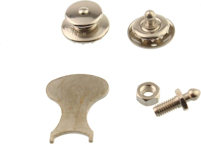 Seilflechter Veiligheidssluiting - Rvs - Diam. 20mm - 2 Stuks