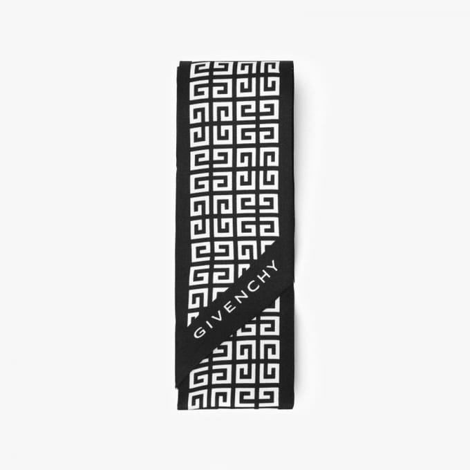 Givenchy Monogram Zijden Sjaal 4g Gw5120sr502 BG00AXG002 004 gray