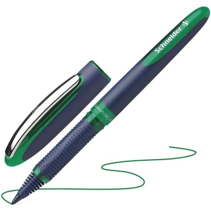 Schneider rollerball - One Business - lijnbreedte 0,6mm - groen - S-183004