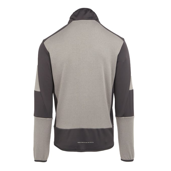 Regatta E-Volve gebreide stretch midlayer voor volwassenen (Mineraalgrijs/antraciet)