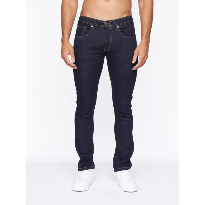 Crosshatch Heren Buraca Slim Jeans (Indigo wassing)