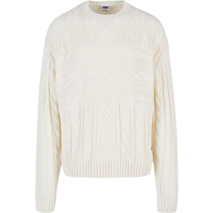 Urban Classics - Set In Boxy Sweater/trui - L - Beige