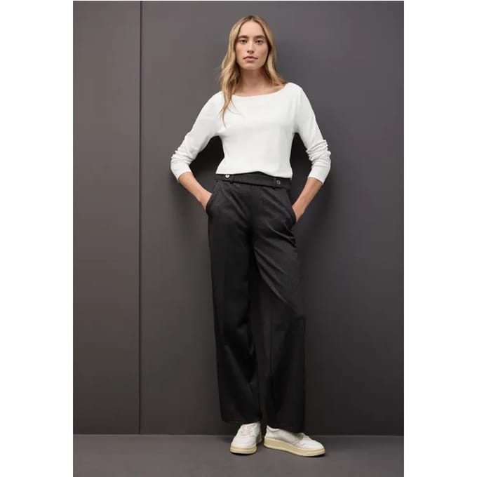 Basic shirt met lange mouwen