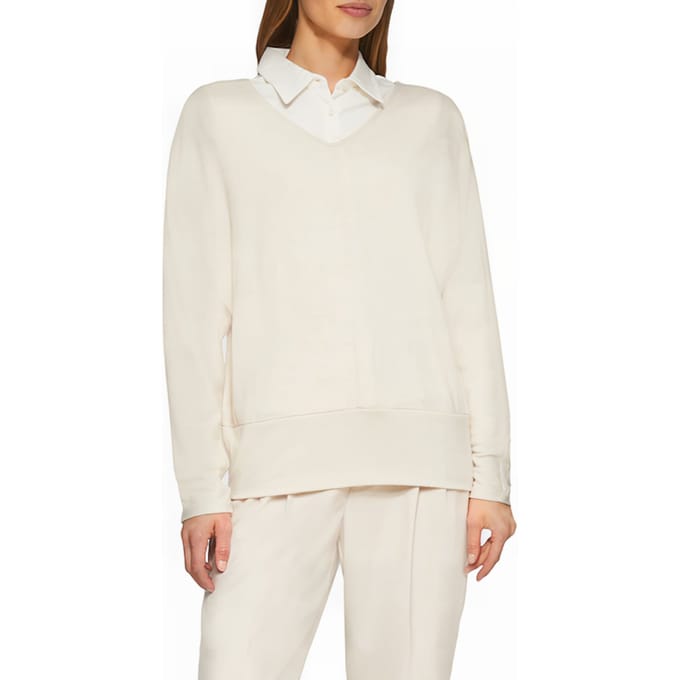 s.Oliver  T-shirts Beige Taglia: 44 | Maglioni a maglia Outlet | Donna | Marrone
