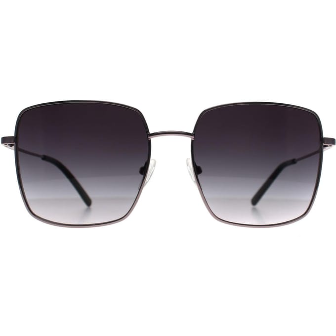 Calvin Klein CK22121S 051 licht ruthenium grijs gradiÃ«nt zonnebril