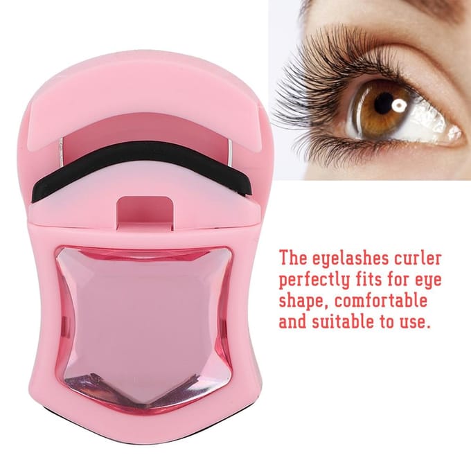 Mini Wimperkruller Oogwimperkruller Wimpers Krullen Make-up Wimpers Tools (Roze) pink