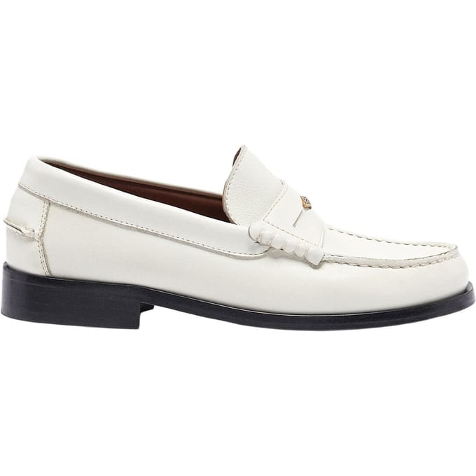 BA&SH Mocassin Charlotte Offwhite Größe: 36 | Loafer Outlet | Damen | Weiß