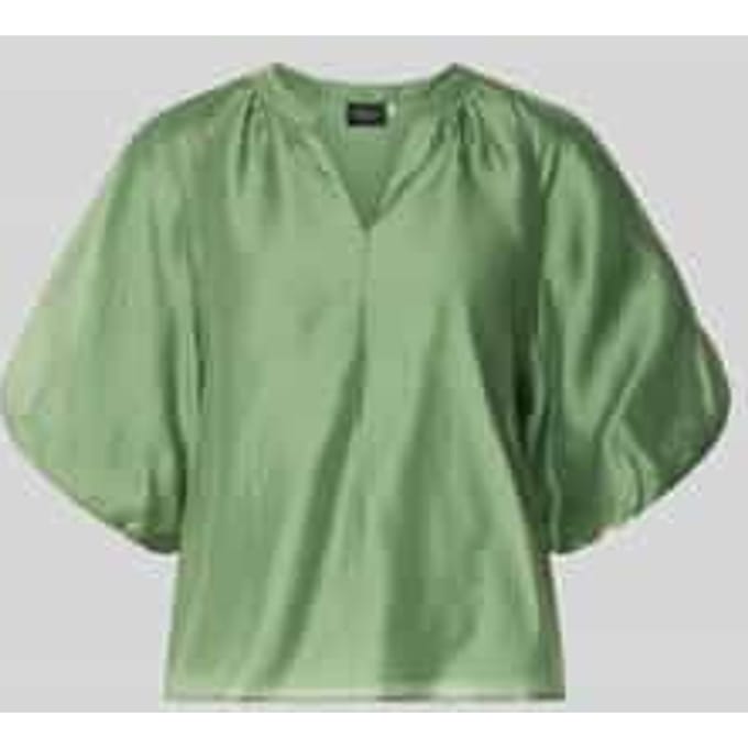 Loose fit blouseshirt van lyocellmix