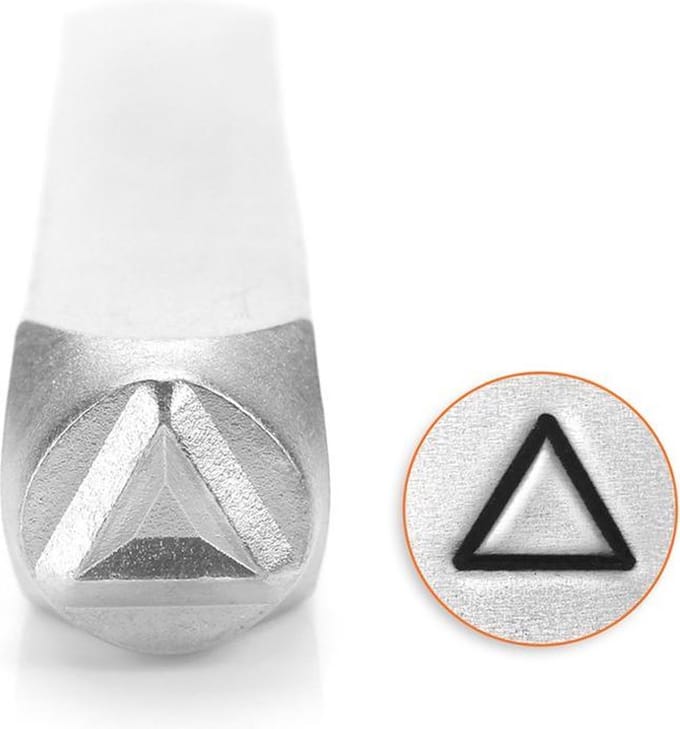 Slagstempel Driehoek | Hoogte 6mm