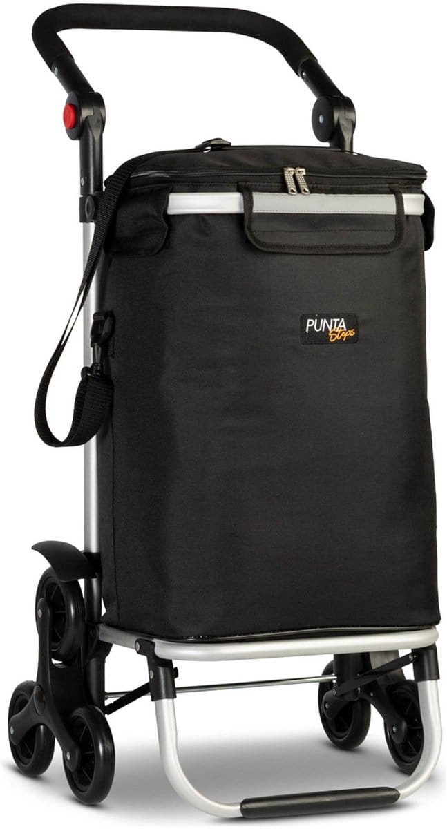 Punta Fabrizio Winkelwagen 50 cm - 45 L - schwarz