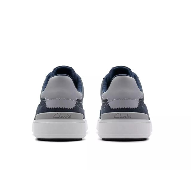 Clarks Courtlite Run - heren sneaker - Blauw - maat 39.5 (EU) 6 (UK)