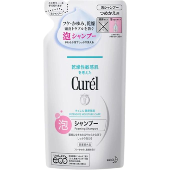 [PROMOTIE]Kao - Curel Intensive Moisture Care Foaming Shampoo Refill - 380ml