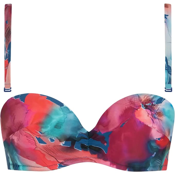 Bikini Lisca Bandeau bikinitopje met voorgevormde balconette ROMA