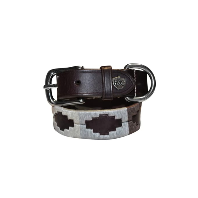 Hondenhalsband Flags&Cup Chukka