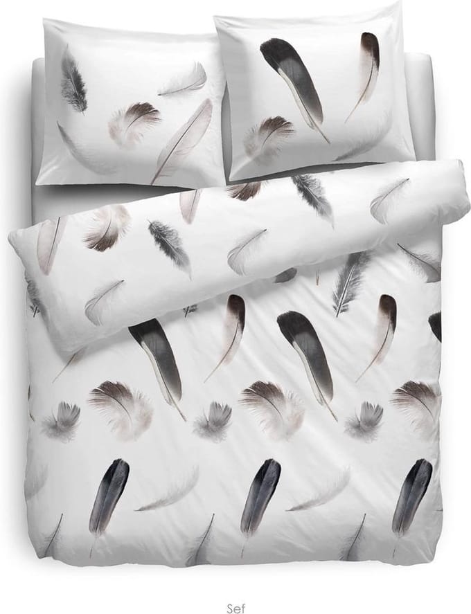 Heckett Lane Dekbedovertrek Katoen Sef - white 260x200/220cm