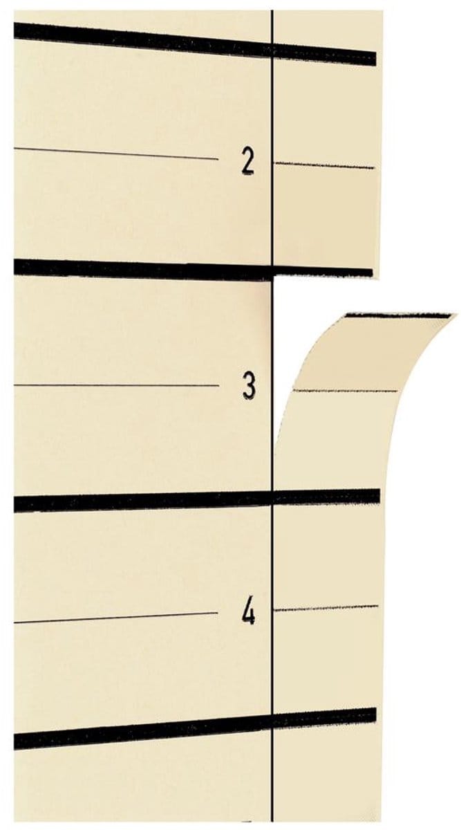 PAGNA scheidingsbladen A4 kraftkarton beige