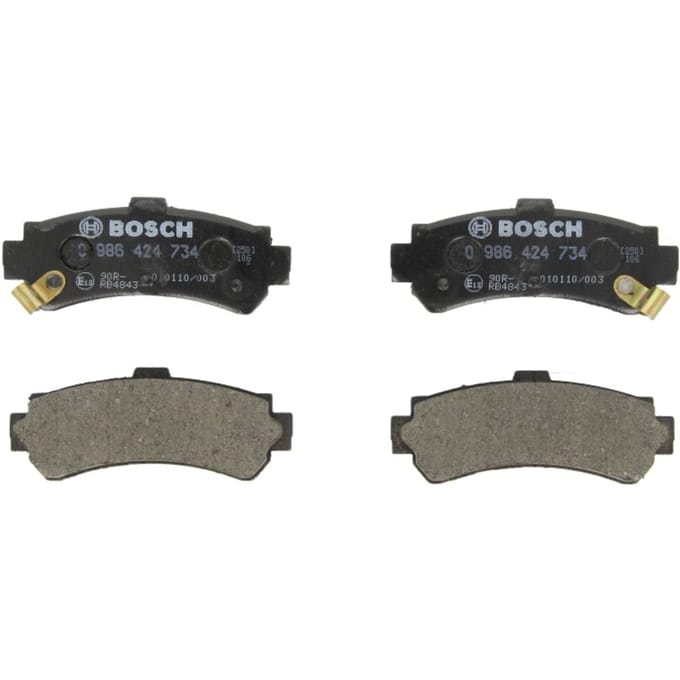 Remblokset BOSCH 0 986 424 734, achter