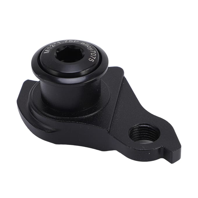 UDH Universele Derailleurhanger M12x1.75P Aluminiumlegering Fietsframe Universele Derailleurhanger black