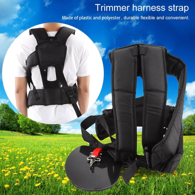 Universele Trimmer Dubbele Schouderriem Maaier Polyester M-vormige Riem voor Bosmaaier Tuin