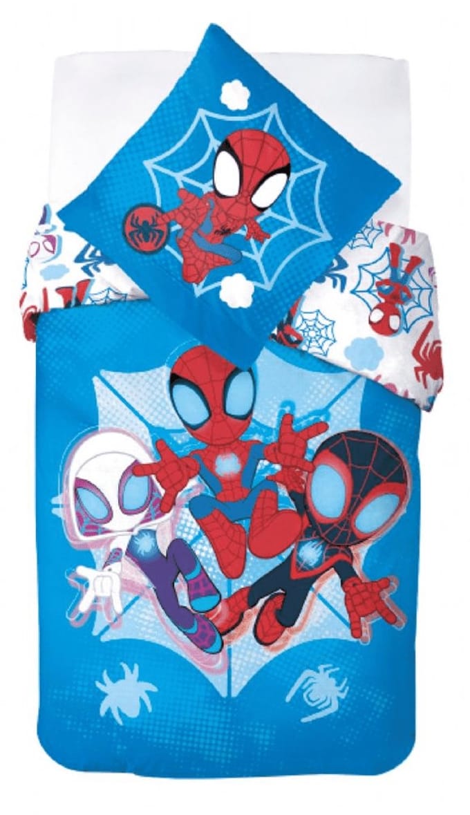 Spidey Dekbedovertrek 140 x 200 cm - 60x70cm