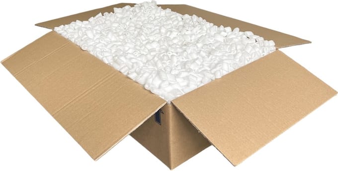 Opvulchips - opvulmateriaal 50 liter - schuimpjes