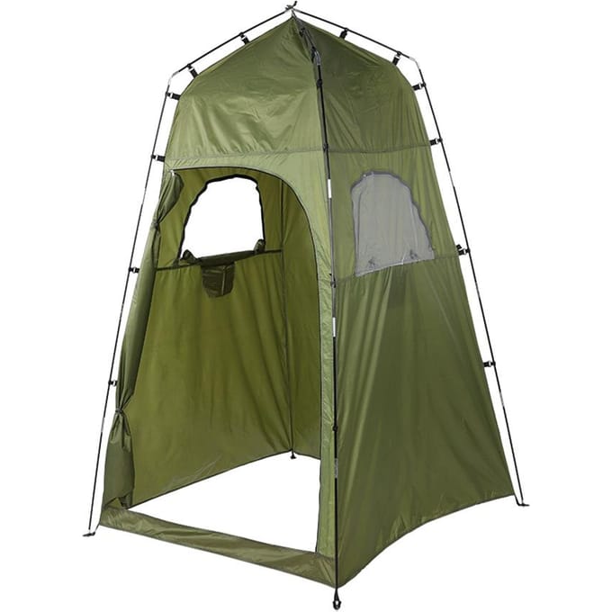 Draagbare Buitendouche Tent Kampeer Schuilplaats Strand Toilet Privacy Kleedkamer gray
