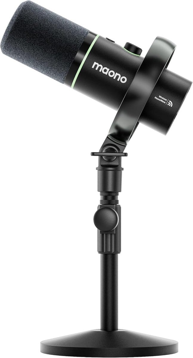 Dynamische Podcast Microfoon - XLR USB Microfoon - Stemopname Streaming - Hybride Draadloze Connectiviteit